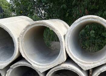 Kręgi przepusty betonowe solidne płaskie od spodu