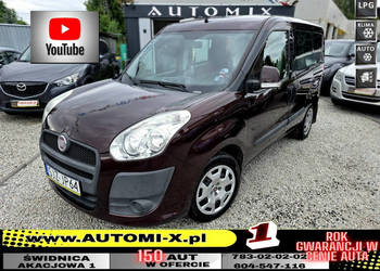 Fiat Doblo 1.4 Benz + LPG * HAK * ZADBANY*GWARANCJA*Możliwa zamiana*AUTOMI…