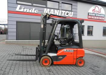 Elektryczny wózek widłowy Linde E16P-02 Triplex / BD-2342
