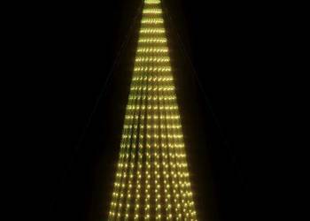 vidaXL Choinka LED 688 LEDs Ciepła biel 300 cm(SKU:358068)
