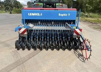 Agregat Lemken  Uprawowo siewny zestaw 8 Saphir 7 zirkon 10 siewnik 9 brona