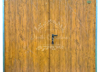 Schowek - domek ogrodowy 1,8x2,5 - drzwi drewnopodobny ID1046