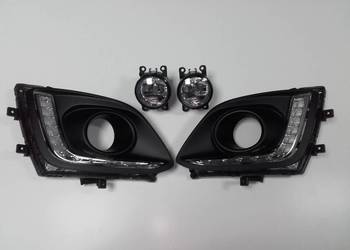 SUZUKI SWIFT MK7 LIFT LED do jazdy dziennej Stanley HALOGEN, RAMKA ORYGINAŁ