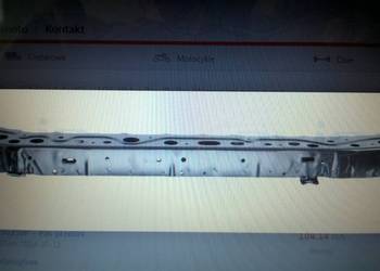 BELKA DOLNA PASA PRZEDNIEGO - NISSAN TIIDA, 06.07->