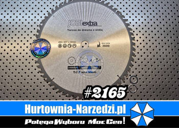 Tarcza do drewna z Widią TCT 400mm x 60T + 3 redukcje tarcza widiowa 400mm