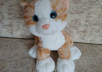 Kotek pluszak NOWY miauczący maskotka