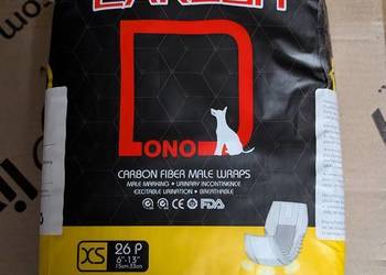 pieluchy owijki dla psów płci męskiej Dono Carbon Fiber 26 szt.