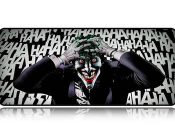 Podkładka gamingowa XXL Joker – duża mata pod mysz i klawiaturę