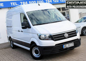 Volkswagen Crafter SalonPL FV23% 140KM L3H3 Bluetooth Podgrzewana szyba Pa…