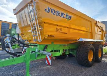 PRZYCZEPA CIĘŻAROWA ROLNICZA JOSKIN TRANS CAP 6500/22 BC 150