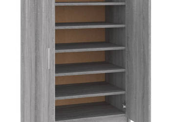 Szafka na buty szary dąb sonoma 60x35x92 cm WM-816012