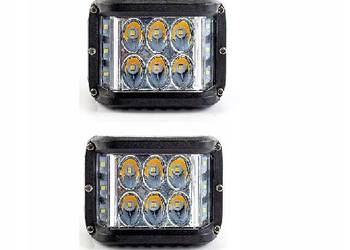 Lampa robocza Led halogen doświetlanie zakrętów