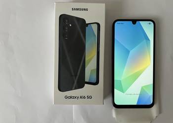 Samsung A16 5G 4/128 GB Nowy, kolor czarny 2 lata gwarancji