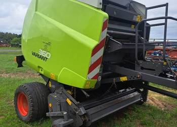 Claas Variant 360 / owijanie siatką/ Rotor