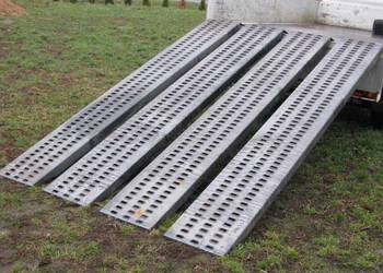 Najazdy stalowe 6 ton 1x wzm. 3000x420x90mm Podjazdy Rampa