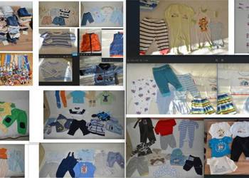 Paka chłopięcych ciuchów 56-98 i kilka większych + buciki