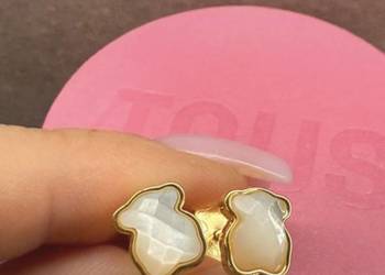 Kolczyki Tous w złotym kolorze