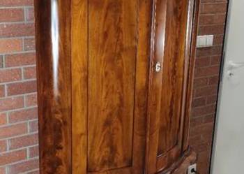 Piękny kątnik biedermeier antyk