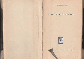 (7365) THOMAS ALVA EDISON – ANNA SOSIŃSKA