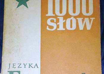 1000 słów języka esperanto - Edmund i Jan Fethke