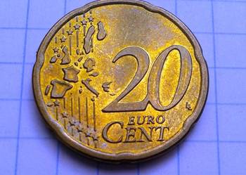 20 CENTÓW / 20 EURO CENT / 2002 ROK - AUSTRIA