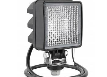 Lampa robocza LED 800 lm przewód 0.5m WESEM (niska, kwadrat)