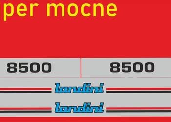 Naklejki Landini 8500 i inne modele super mocne zamienniki
