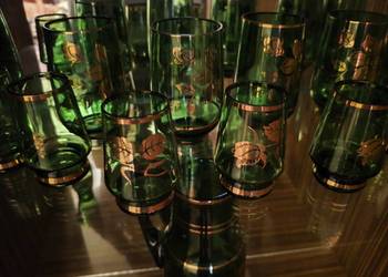 Zestaw Dzbanek Szklanki Kieliszki