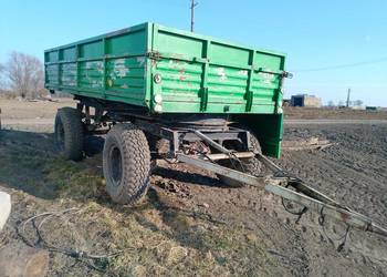 Przyczepa rolnicza D55 autosan wywrot 3stronny