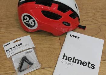 Kask rowerowy Uvex regulowany 51-55 cm