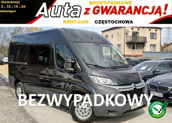 Citroen Jumper 2.0D*130PS Ciężarowy*6-Osób Bezwypadkowy Klima*Serwis*VIP G…