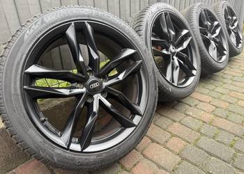 Zimowe 19 cali Audi A6 A7 felgi koła komplet 5x112 ET45 8.5J