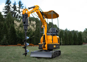 Nowa Minikoparka 900kg BK800AS Berger Kraus diesel skrętne