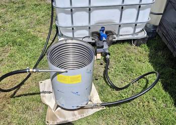 Podgrzewacz Piec Do Basenu Balii Nierdzewny Zestaw z Pompka