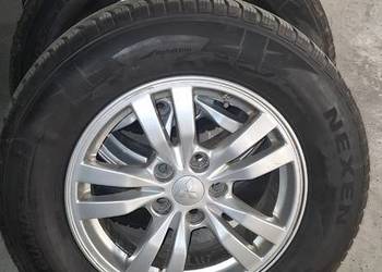 Alufelgi 16 Mitsubishi na oponach zimowych NEXEN.  215/70R16.