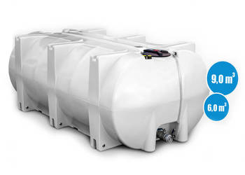 ZBIORNIK TRANSPORTOWY WODY PITNEJ 9000L z Atestem