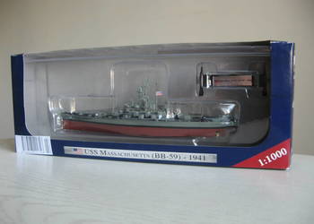 Amerykański pancernik USS Massachusetts, 1:1000/Nowy!
