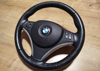 Bmw e90 e87 kierownica sport, podgrzewana, multifunkcja airbag