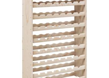 vidaXL Stojak na wino, z górną półką, 72,5x25x111,5 cm(SKU:4007562)