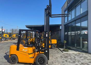 Nowy wózek triplex, diesel, Gunter Grossmann 2.5T