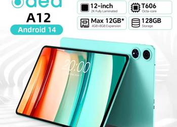 Tablet Odea A12 12 cali Android 14 2K