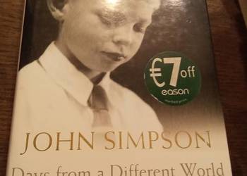 Days from a  different world a memoir of childhood. Po angielsku! Autograf