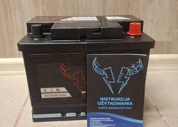 Akumulator Taurus 12V 62Ah 540A - na gwarancji