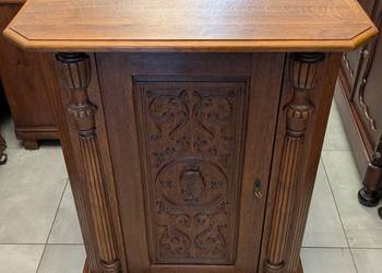 Bardzo ładna komoda,szafka neorenesans dąb-sklep Dąbrowa Górnicza