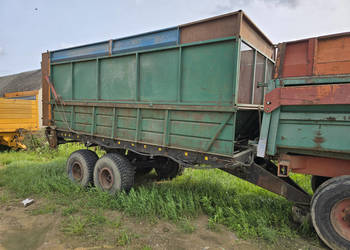 Przyczepa samowyładowcza PRT-11 (do kukurydzy, obornika, zielonek) 11 ton …