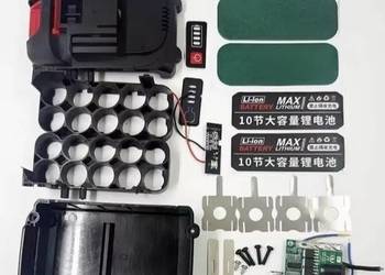 Obudowa Baterii do Makita Akumulator 18V Box dla 5s2p z bms i led na 18650