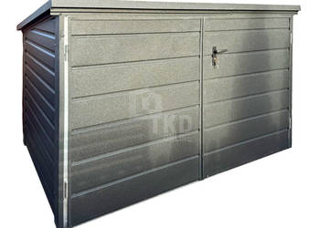 Box rowerowy – schowek Moto-Box 2×1,3m – antracyt TKD451