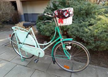 Damka RETRO Holenderska "Złoty Lew " 3 biegi super stan od 170cm wzrostu.