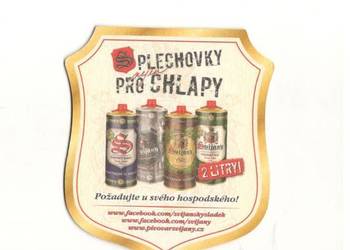 Svijany  - podstawka do piwa. Nr. 7.