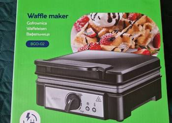NOWA Gofrownica MPM BGO-0, 1400W, MOCNA, waffe maker, termostat+lampka